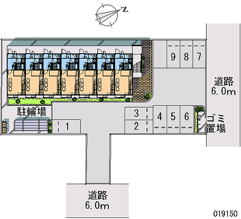 19150 bãi đậu xe hàng tháng