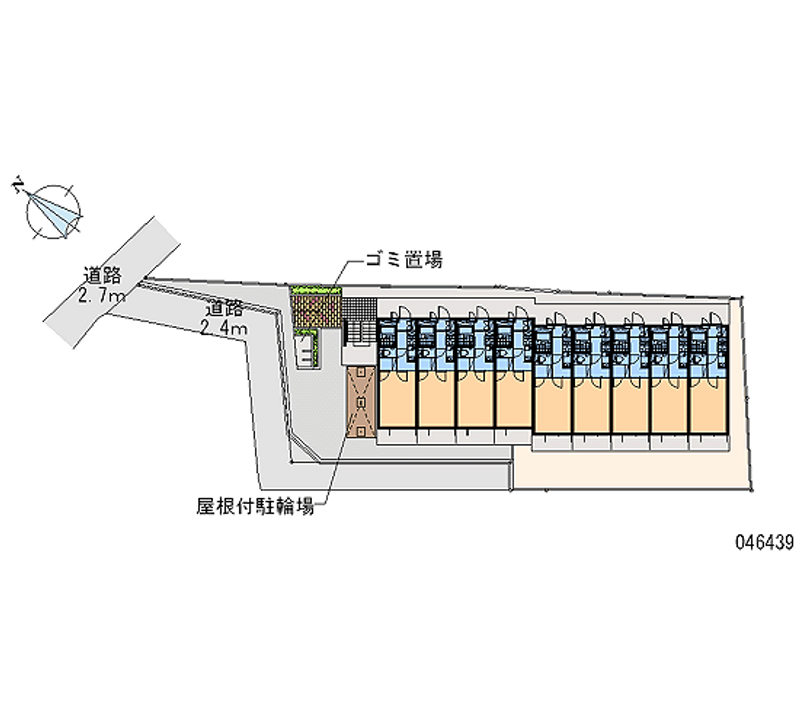 レオパレス寿 区画図