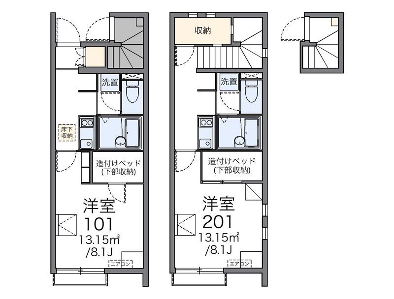 レオネクストエストレリータⅡ 間取図