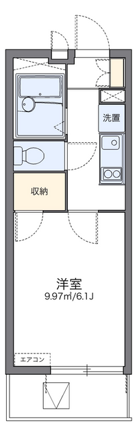 レオパレスボヌール久喜 間取り図