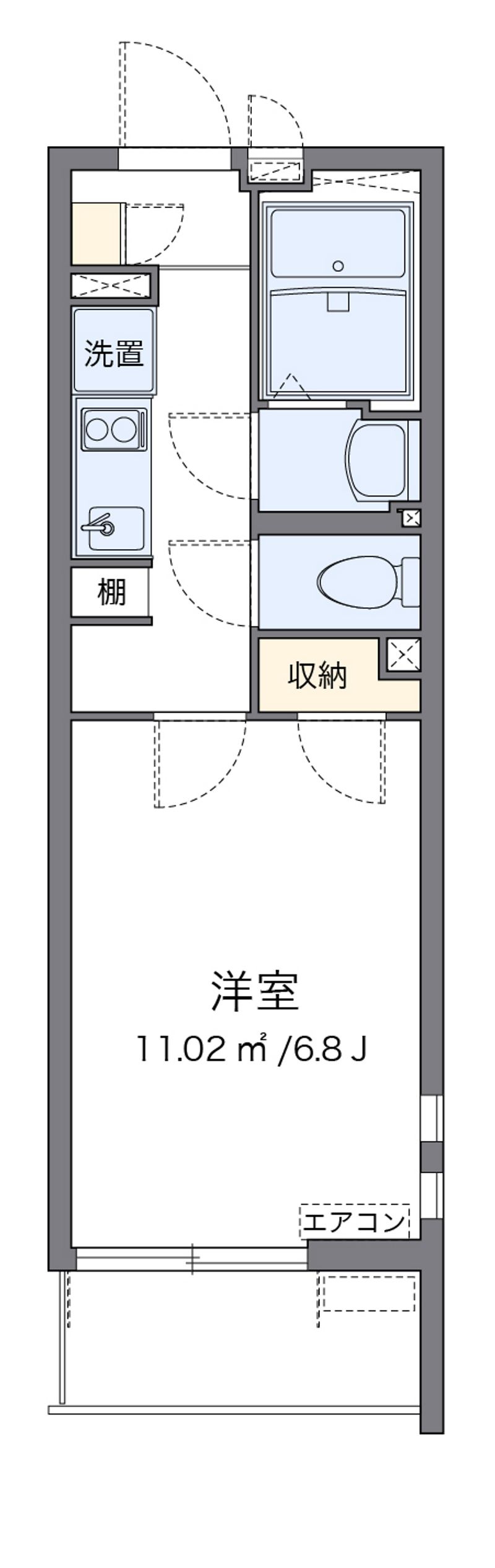 クレイノヴィクトワールＳＤＫ 間取り