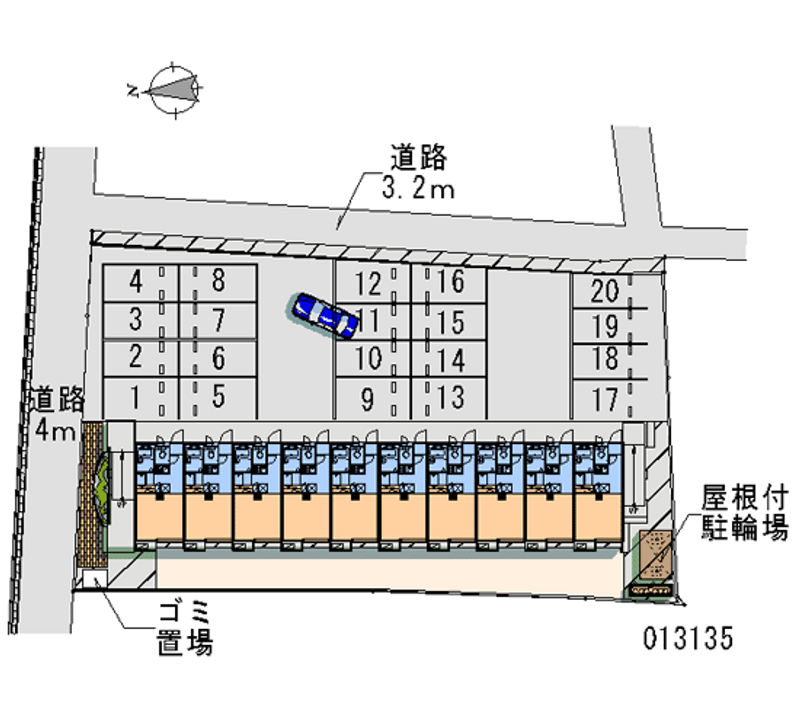 13135月租停車場