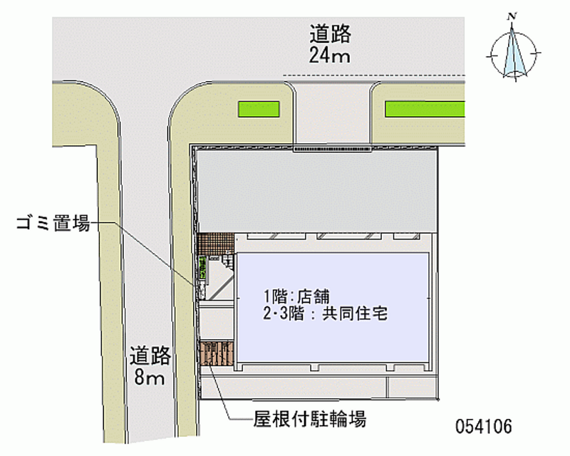 レオネクストアメニティ 区画図