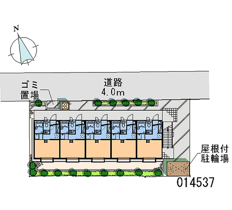 レオパレスＪｏＪｏ 区画図