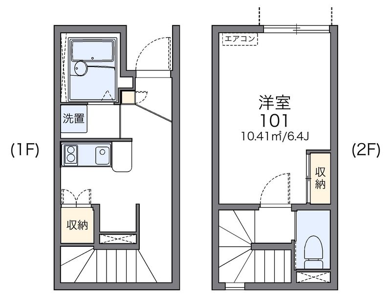 レオネクスト駒ヶ林 間取図