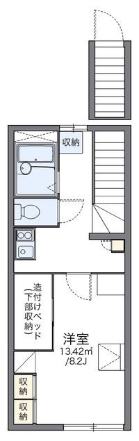 レオパレス清千 間取り図