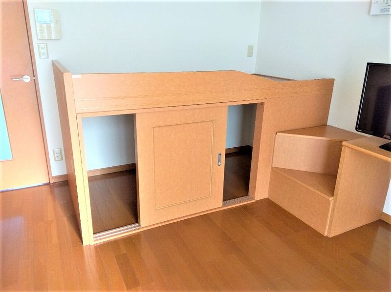 レオパレスタウンコート 寝室