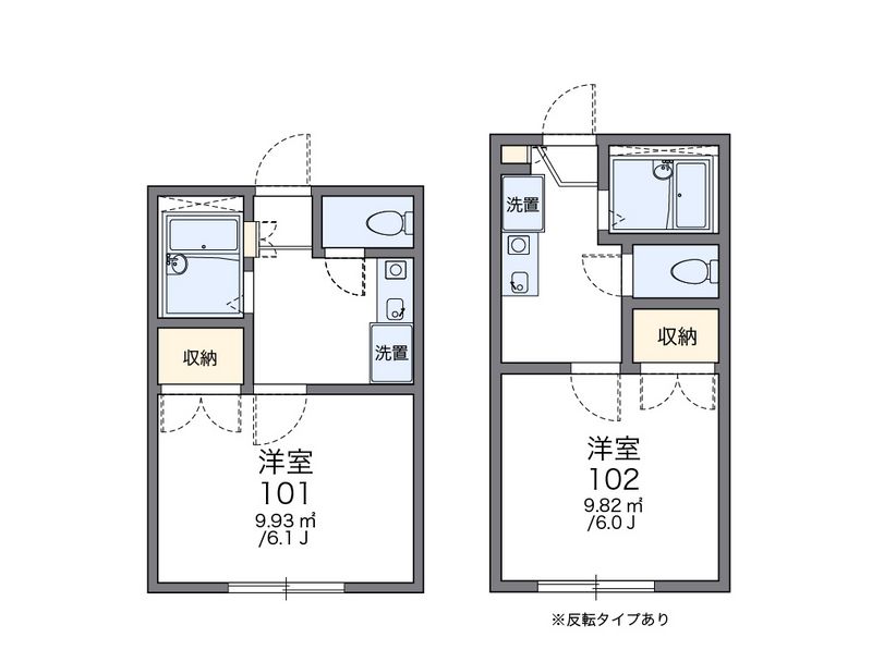 レオパレス土塔Ⅱ 間取図