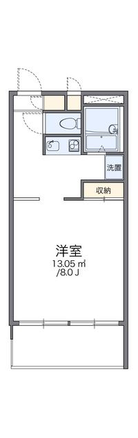 レオパレスカサグランデ 間取り図
