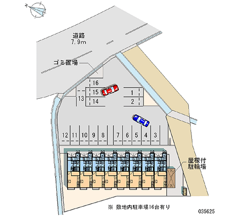 35625 Monthly parking lot