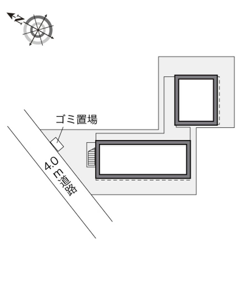 レオパレスＹｏｕ−２ 配置図