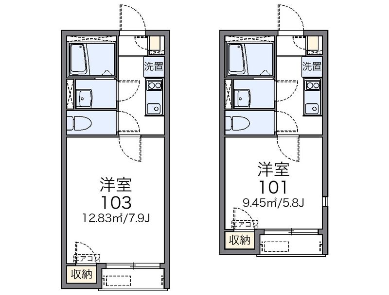 レオネクストアンソレイユ 間取図