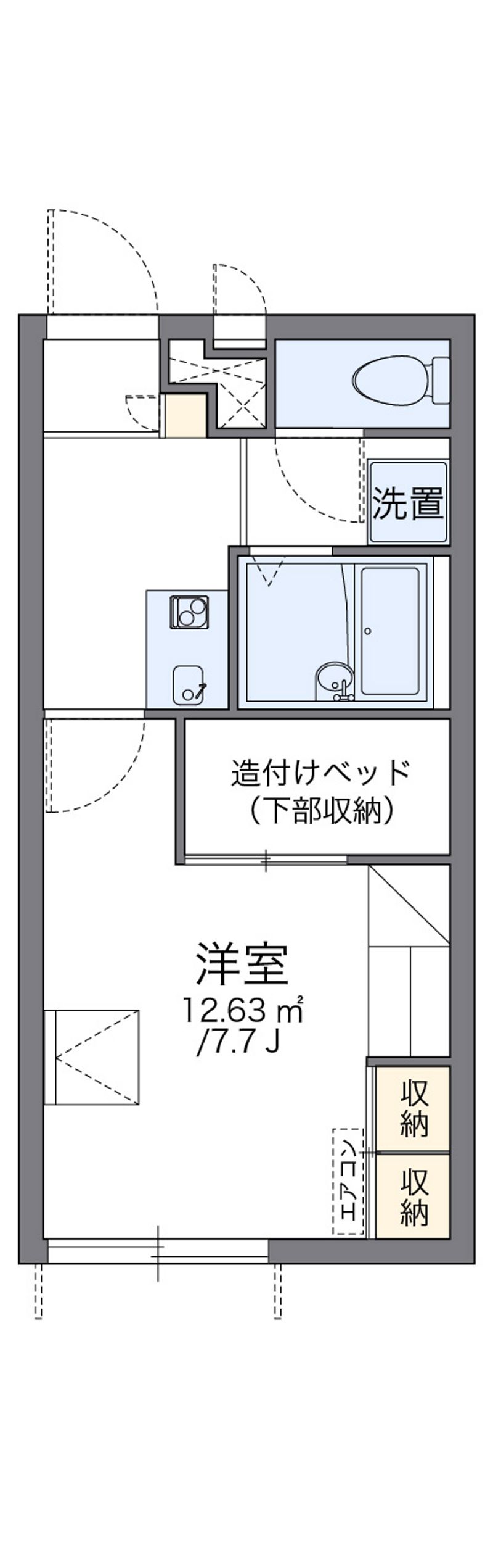 レオパレスソーレステラ 間取図