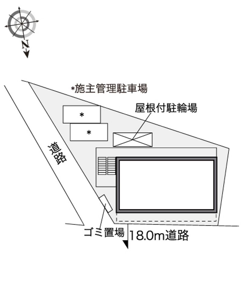 レオパレスエフ 配置図