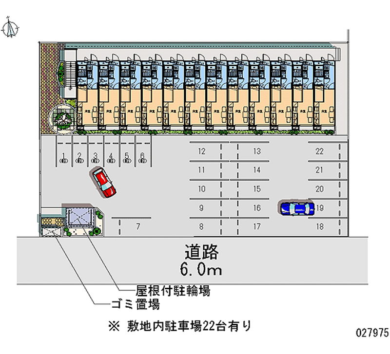 レオパレスＰｅａｃｅｆｕｌ 月極駐車場