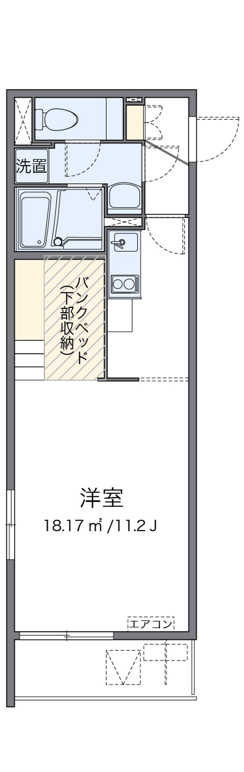 ミランダアプローズ 間取図