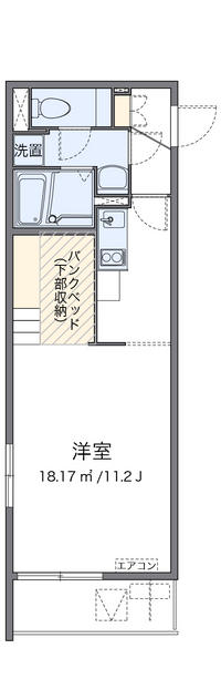 ミランダアプローズ 間取り図