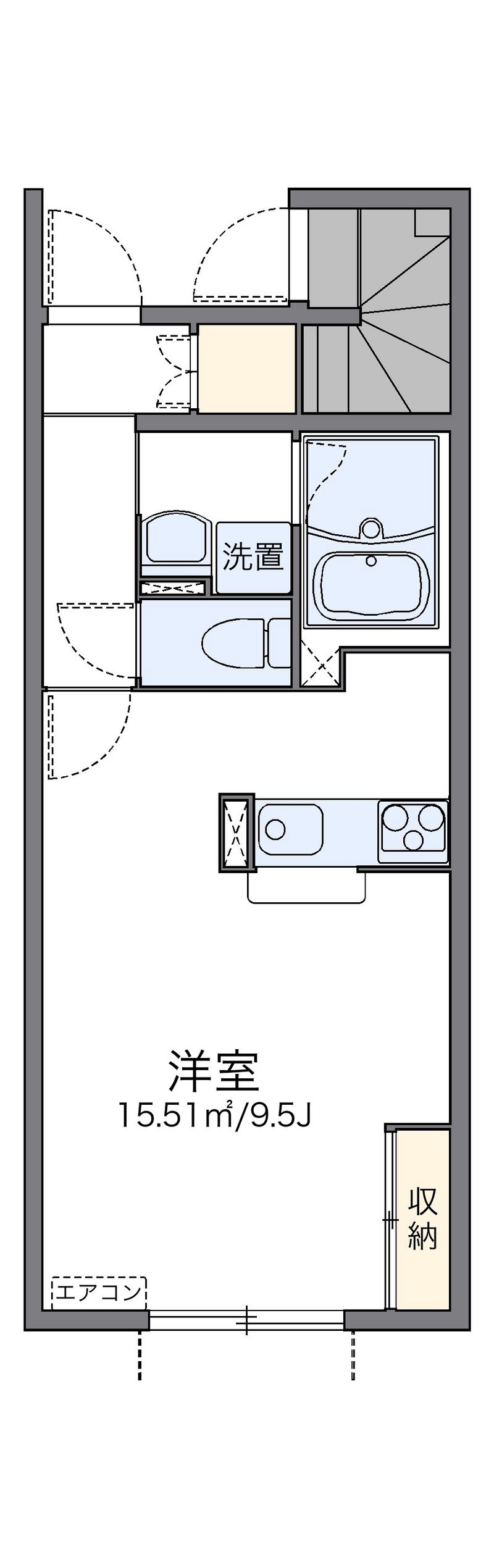 レオネクストア　ベ　ル 間取図