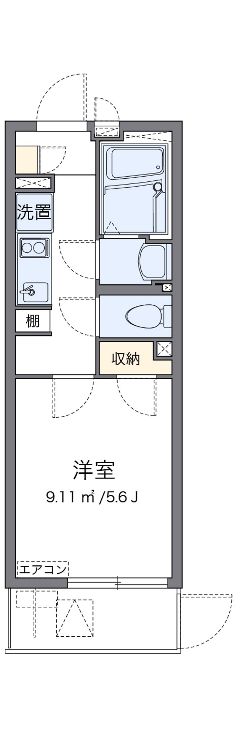 クレイノコンフォール　東中島 間取り
