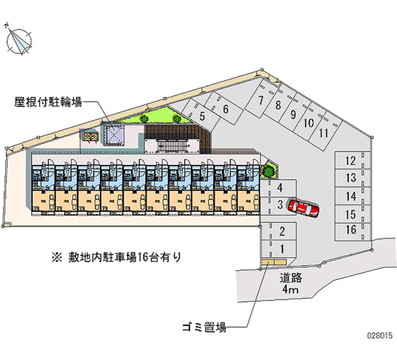 28015月租停车场