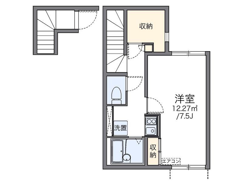 レオネクストダリア 間取図