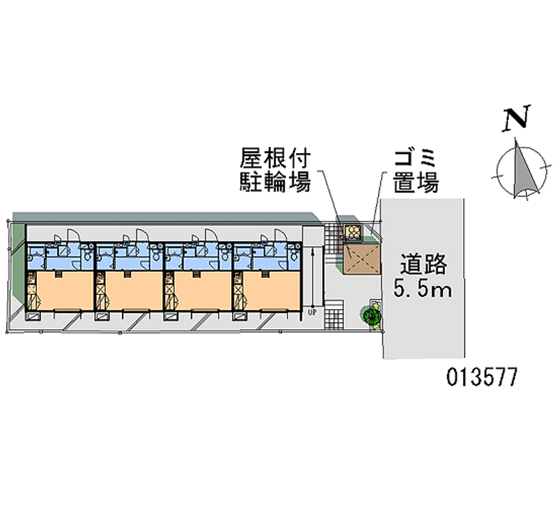 レオパレスブランカ 区画図