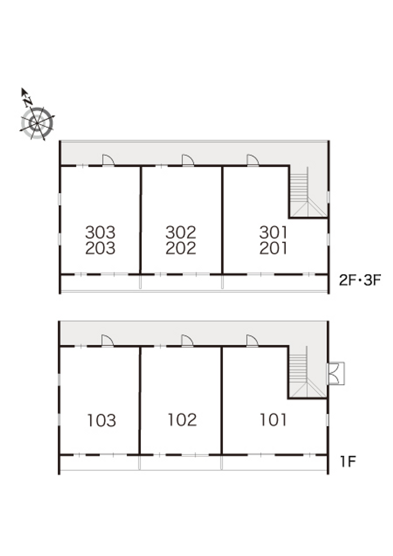 leopalace NIIBORI Floor plan layout diagram