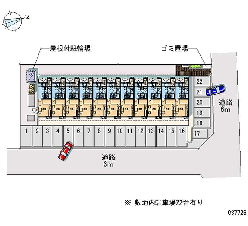 レオパレス桜桃 月極駐車場