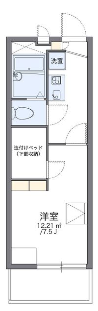 レオパレスアットホーム 間取り図