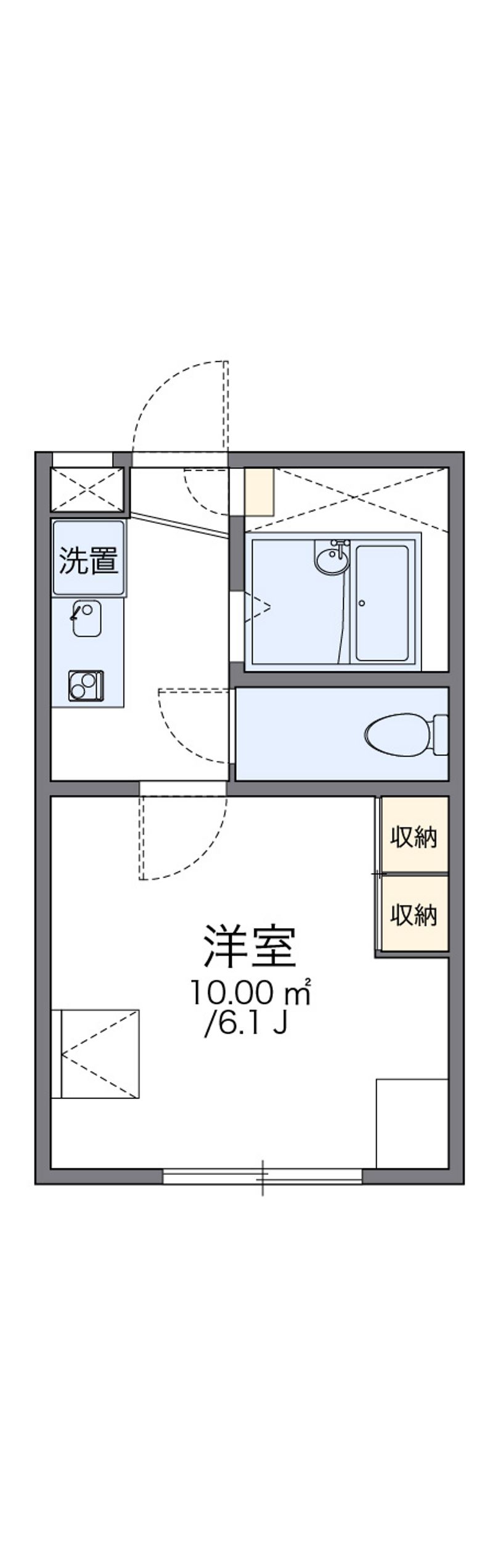 レオパレス華みずきⅡ 間取図