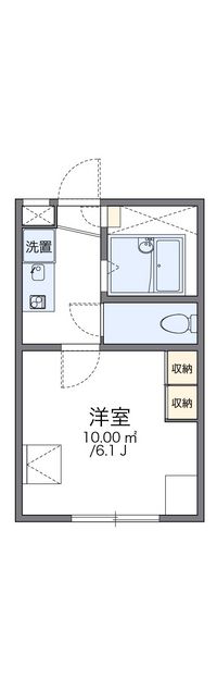 レオパレス華みずきⅡ 間取り図