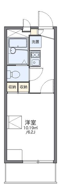 レオパレス樹 間取り図