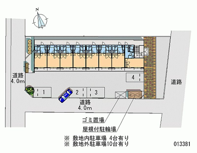 13381月租停車場