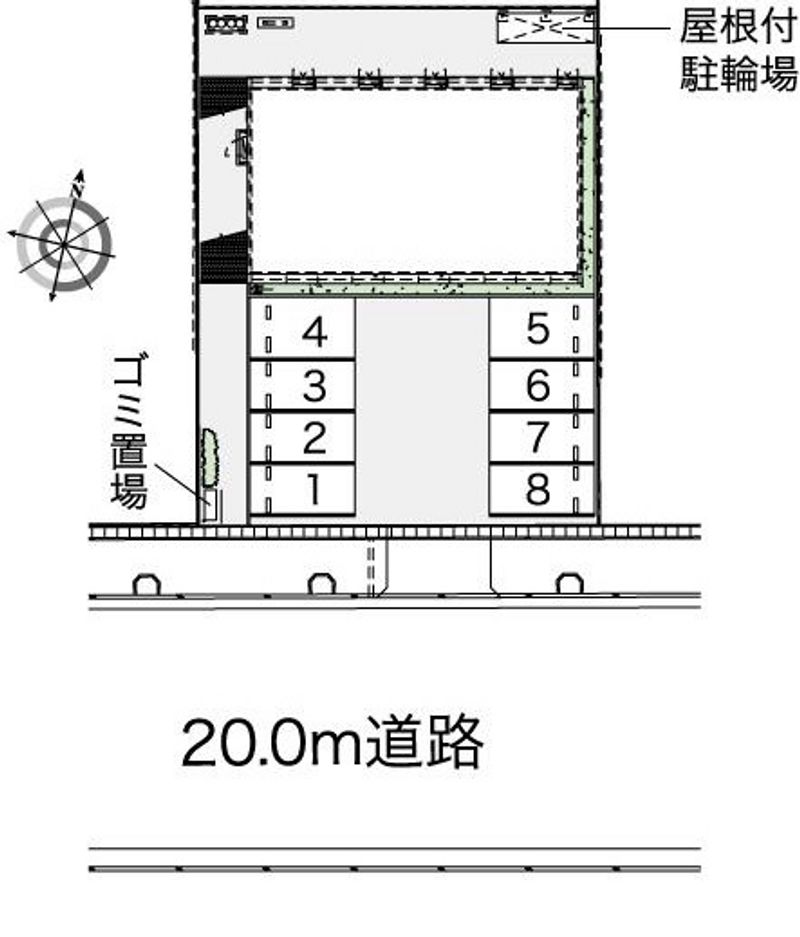 レオネクスト和ｉｎｇ 駐車場