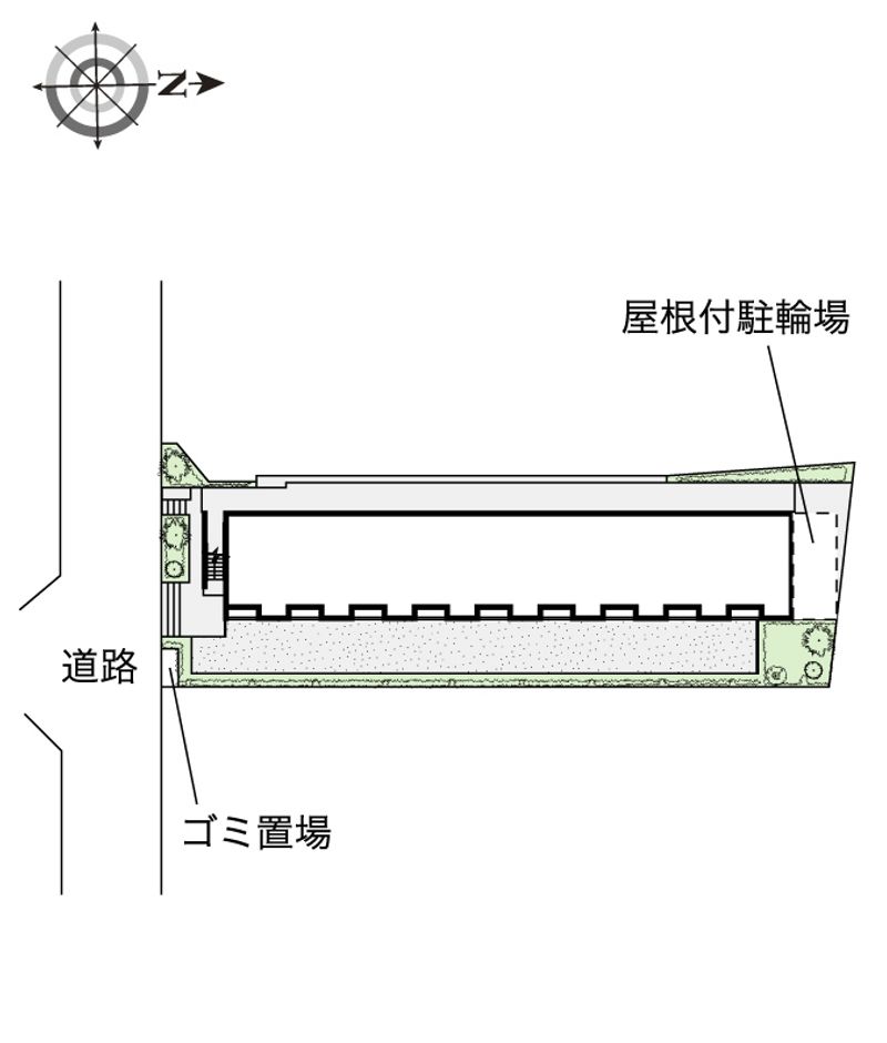 レオネクストカーサレフィナード 配置図