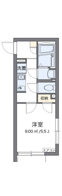 クレイノコラットⅠ 間取り図