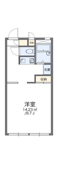 レオパレスフォレストヒルズ 間取り図