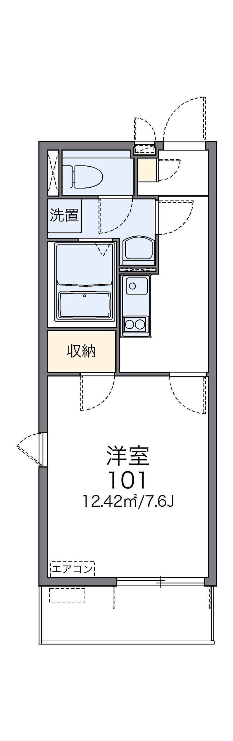 レオネクストブラザーズハイツ 間取図