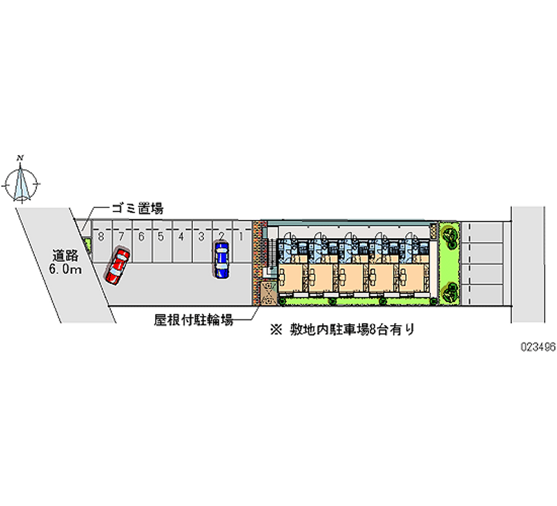 23496月租停車場