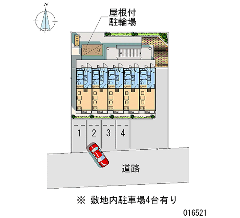 16521月租停車場