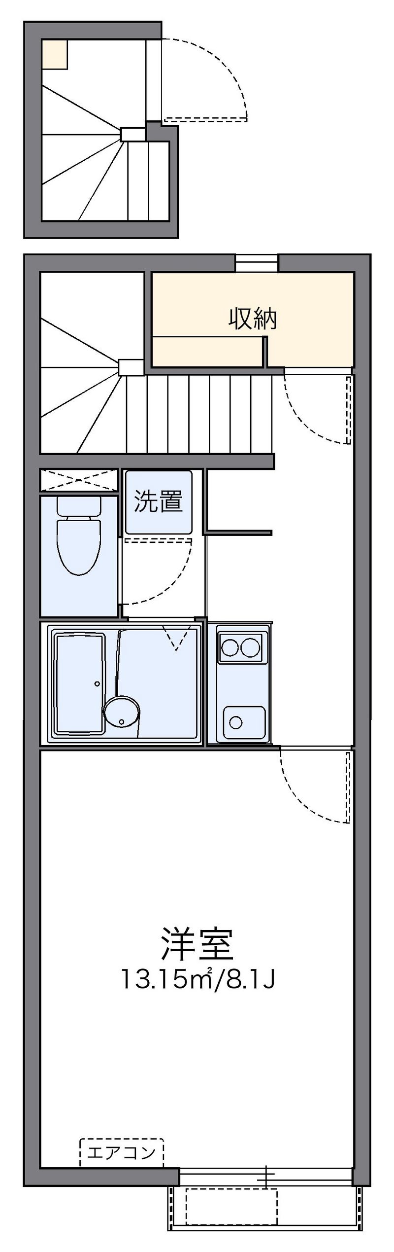 レオネクストドリームハイツⅢ 間取図