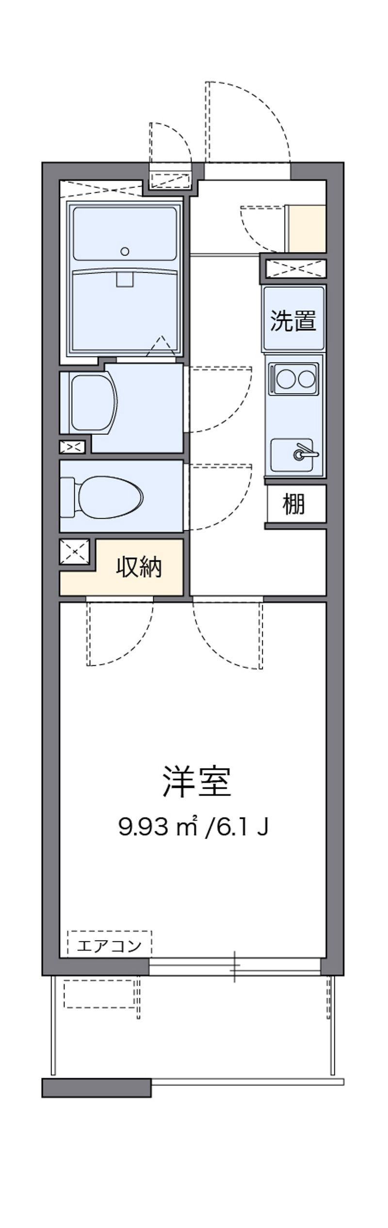 クレイノリヴェール西寺尾 間取り