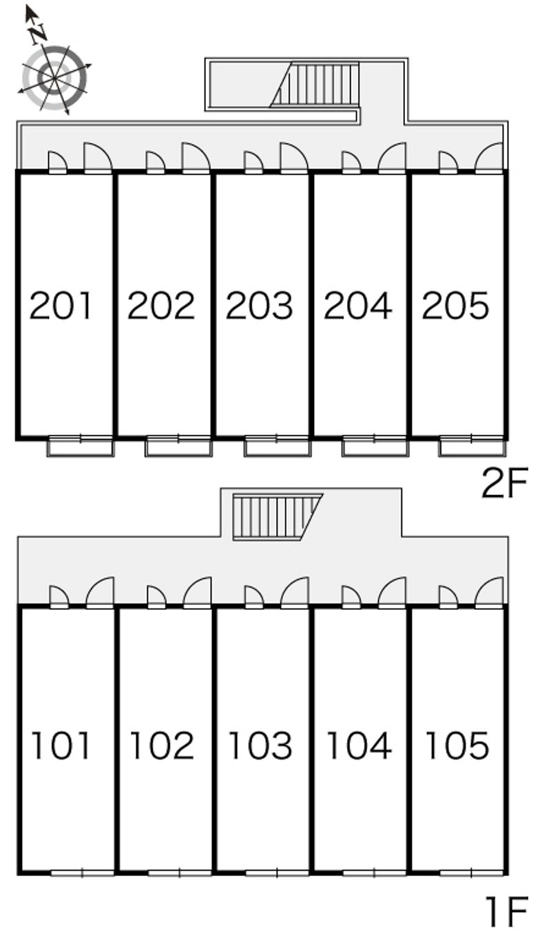 レオパレスエミネンス 間取り配置図