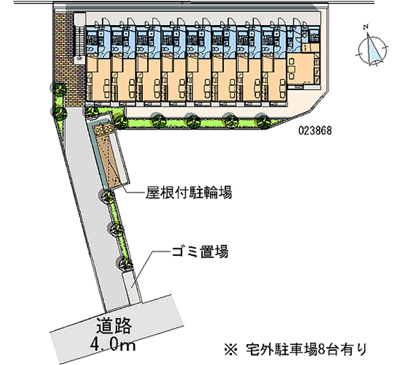 23868 Monthly parking lot