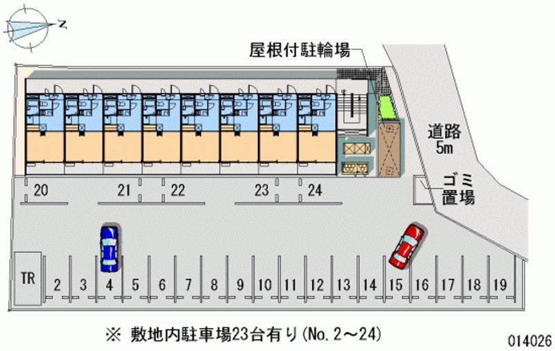 レオパレスフェニックス 区画図