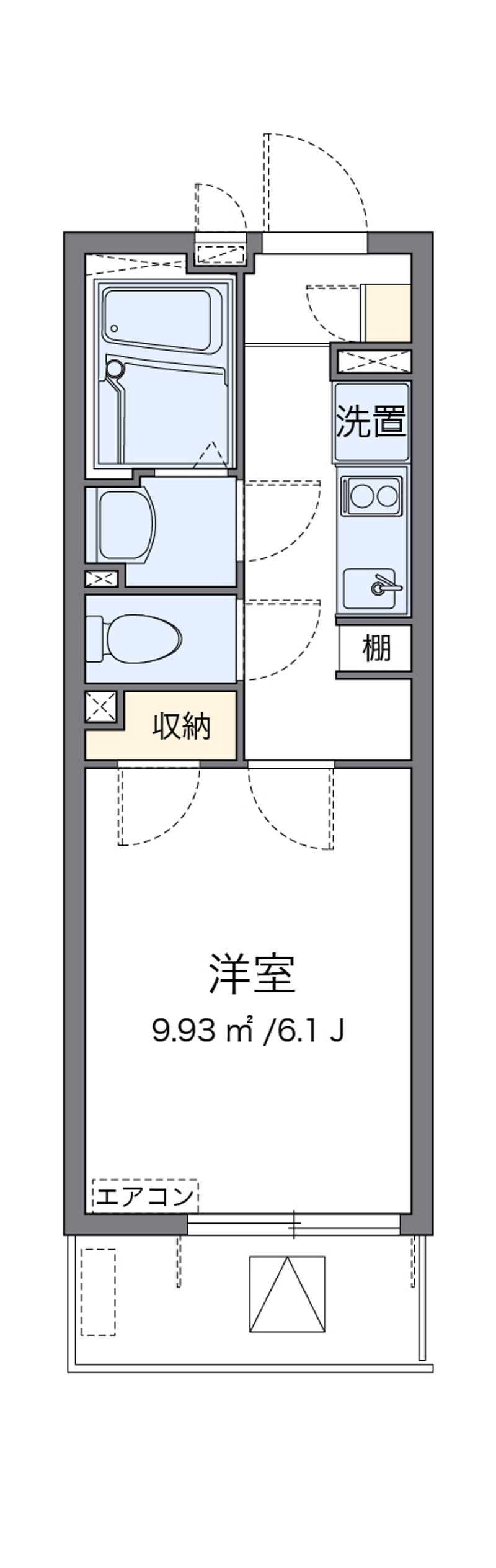 クレイノフラーズ　アント　ルポ 間取図