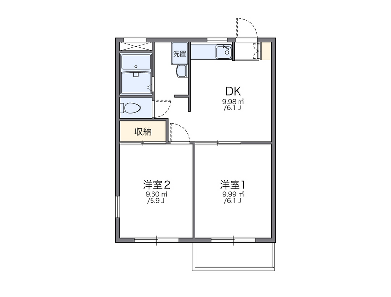 leopalace Sakae I Floor plan