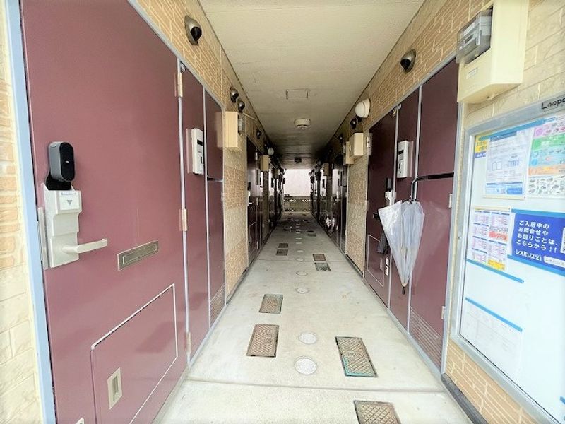 レオパレス福美荘 エントランス