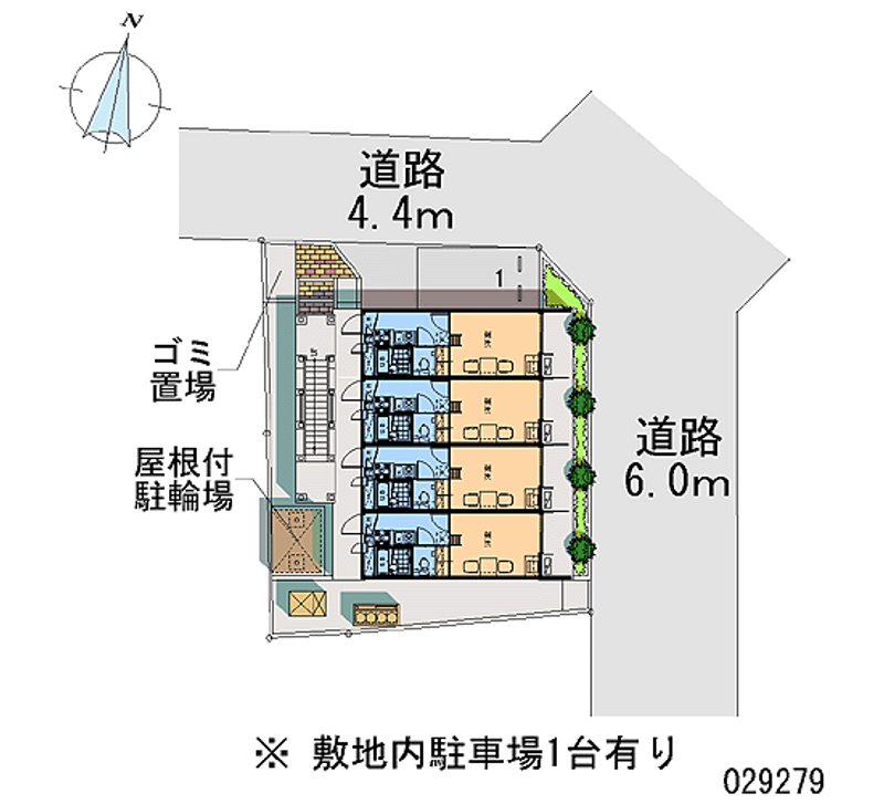 29279 Monthly parking lot