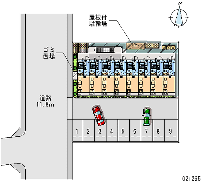 レオパレスＡｕｓｌｅｓｅ 月極駐車場